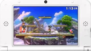 [Super Smash Bros. for Nintendo 3DS Demo] Villager CPU Match