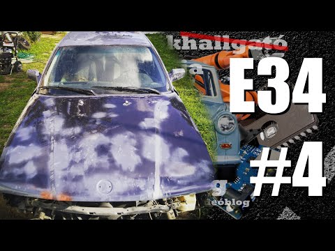 "Fényezőkamrát" a pajtába! - E34 #4