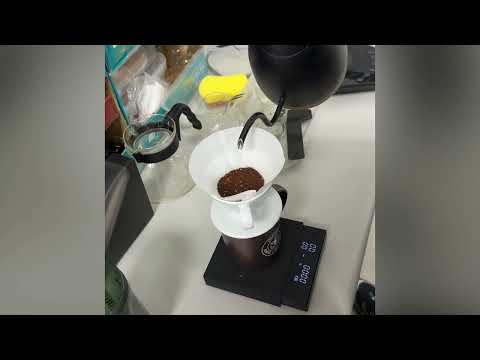 Pour-over coffee in Jywe team