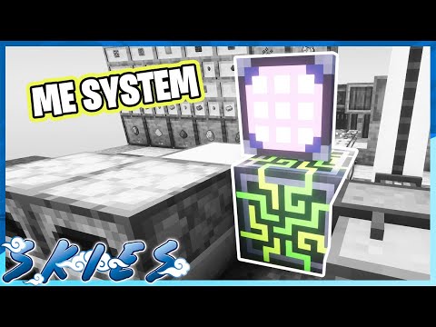 ME SYSTEM fertig! | Minecraft FTB SKIES | 13 | #minecraft #skies