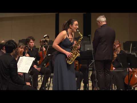 ISW: Concerto for Alto Saxophone and String Orchestra by Lars Erik Larsson, Maria Torres Melgares