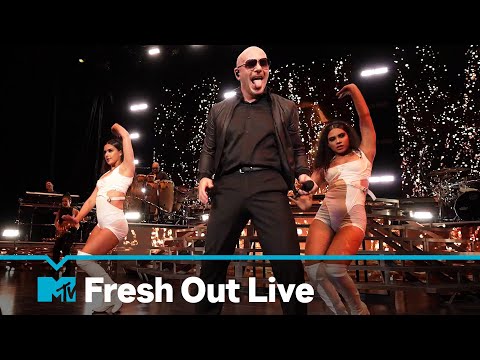 Pitbull: I Feel Good ft. Anthony Watts & DJWS (exclusive live performance | MTV Fresh Out Live