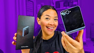 🚨 CHEGOU! GALAXY Z FLIP 6 TESTEI O NOVO DOBRÁVEL DA SAMSUNG! unboxing e primeiras impressões