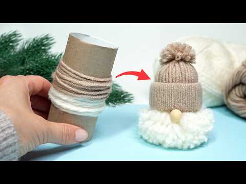 Easy and simple! 🎅 How to make a gnome in 5 minutes