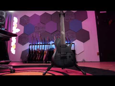 Семиструнная электрогитара SOLAR GUITARS T2.7FBB FLAME BLACK BURST MATTE