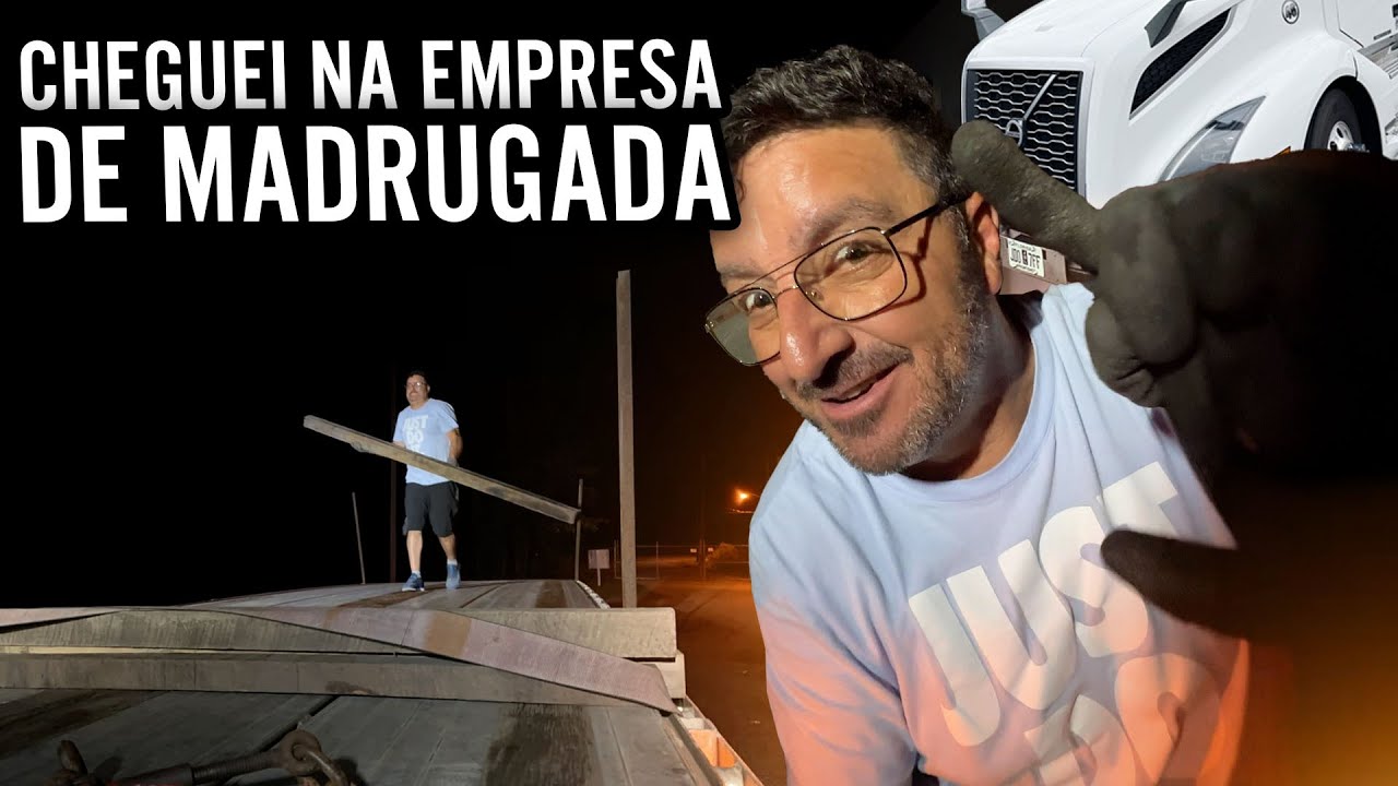 CHEGUEI NA EMPRESA DE MADRUGADA