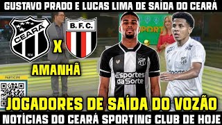 GUSTAVO PRADO E LUCAS LIMA DE SAÍDA DO CEARÁ, RICHARDSON FALA SOBRE PERÍODO QUE ESTAVA SEM JOGAR