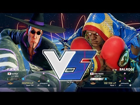 SFV Masters - torihat (F.A.N.G) vs mkt-iwate (BALROG)