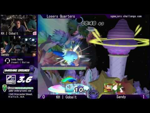 SG Arcadian Spr '17 - Cobalt (Kirby) vs Sandy (Diddy Kong)