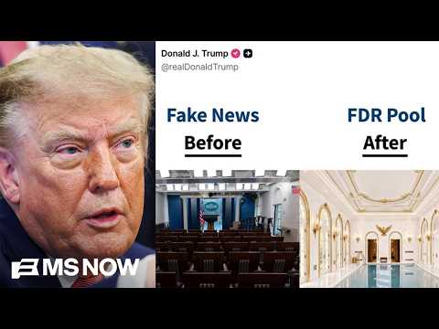 Drowning out the press? NYT: Trump floats replacing WH briefing room with indoor swimming pool