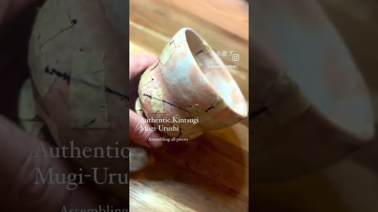 Authentic Kintsugi method: Part 1