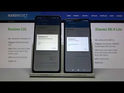Realme C21 vs Xiaomi Mi 8 Lite - Geekbench 5 | OpenCL GPU Test