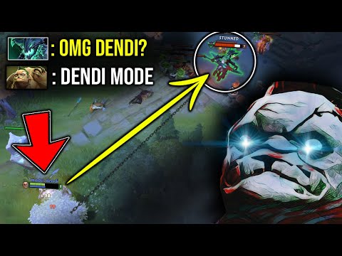 He knows how to hook like dendi - OMG Insane Hook spot at mid dendi's move!!