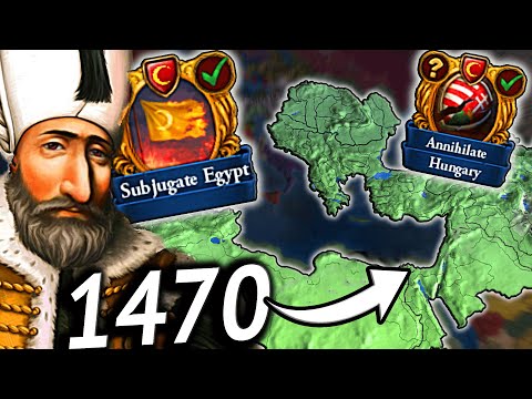 Here's Why Ottomans is EASIEST WORLD CONQUEST Nation in EU4 1.37