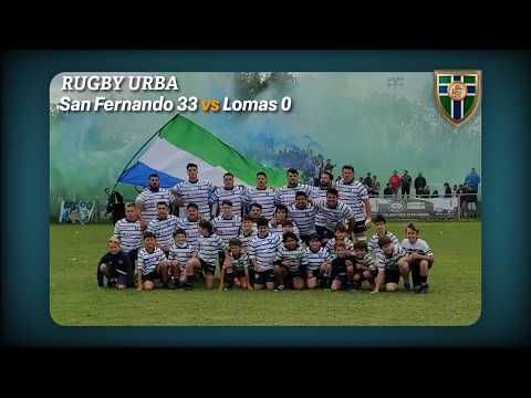 🏉 Rugby URBA 1ra.: Club San Fernando 33 Lomas 0 👇