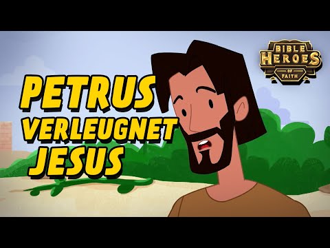 Petrus verleugnet Jesus | animierte Bibelgeschichte für Kinder | Glaubenshelden der Bibel [Folge 12]