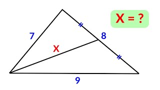 Hallar la longitud X | 2 métodos diferentes