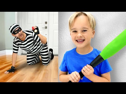 Chris bleibt allein zu Hause – Geschichte für Kinder