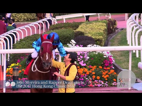 Joao Moreira and Rapper Dragon win the 2017 Hong Kong Classic Mile