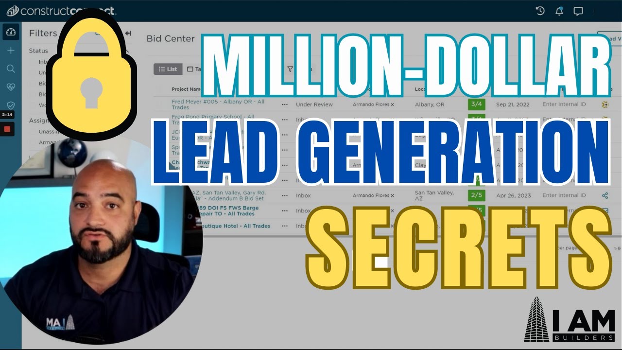 $10,000,000 Leads Using Construct Connect