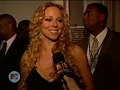 Mariah Carey Entertainment Tonight On Soul Train Awards 2003