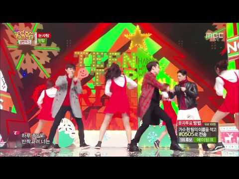 [1080p][Special] 141220 TEEN TOP - Snow Kiss @ Music Core