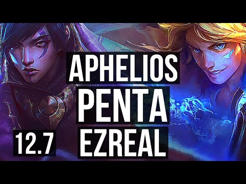 APHELIOS & Rakan vs EZ & Yuumi (ADC) | Penta, Legendary, 600+ games | KR Master | 12.7