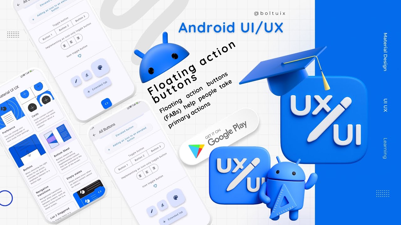 Material 3 Floating Action Buttons Tutorial