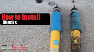 How to change Shocks | Shock Replacement | Dampers | Shock Absorbers (Bilstein)