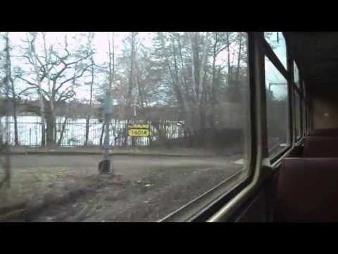 Jízda ve voze Btax na vlaku Os 17614 - Trať 133, 12. 4. 2013