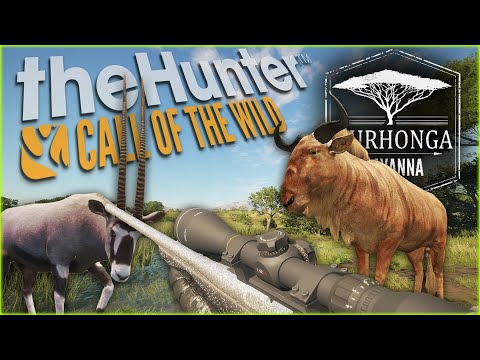 I Hunted A Brand New Savannah Map & Found Awesome Wildebeest & Gemsbok! Call of the wild