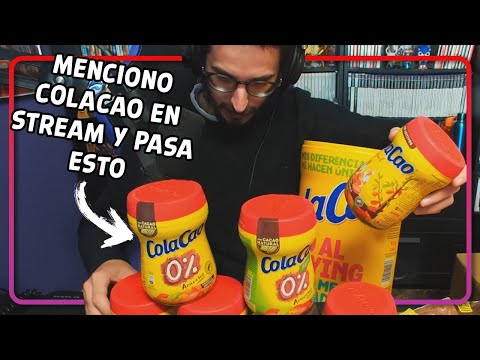 I mention COLACAO in a stream and this happens.