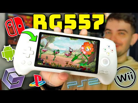 Anbernic RG557 running SWITCH, PS2, WII and more! (Review)