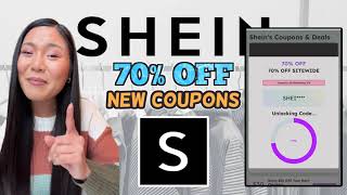Use These Shein Coupon Codes to Unlock 70% Off Your Entire Order: Shop Now for Huge Savings! 🔥🔥