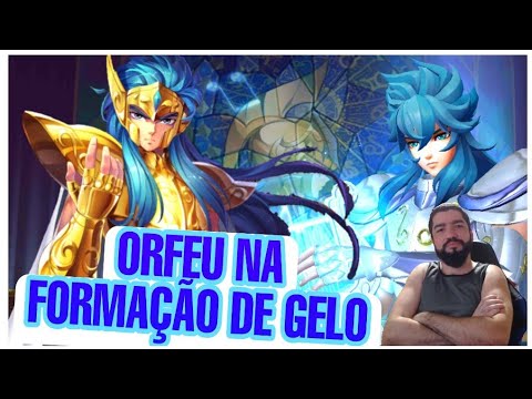 Orfeu de Lira na Formação de Gelo - Saint Seiya Awakening