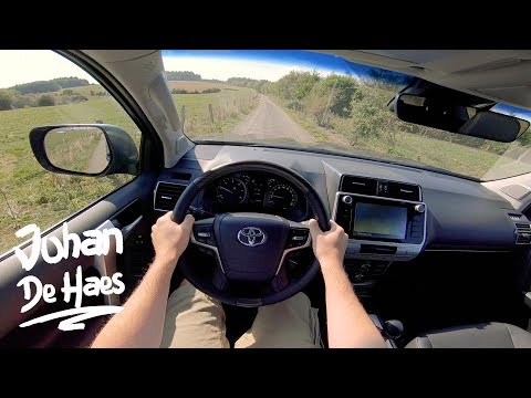 2018 Toyota Land Cruiser 177 hp POV test drive