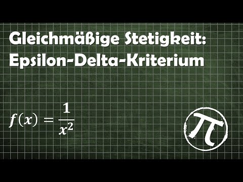 Gleichmäßige Stetigkeit von 1/x^2