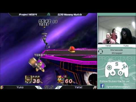 Project MSU 4 $20 MM - Yuko (Dedede/Pit) vs. Yata! (Snake)