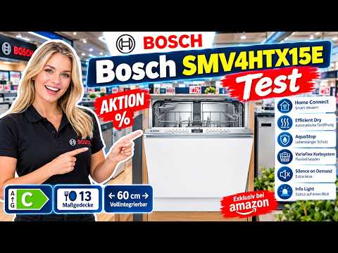 Bosch SMV4HTX15E Test