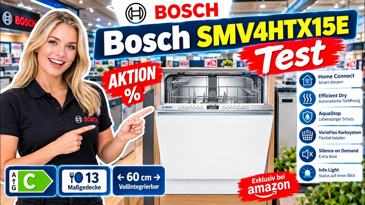Bosch SMV4HTX15E Test
