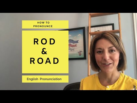 Learn How to Pronounce ROAD & ROD - American English Pronunciation Lesson #learnenglish