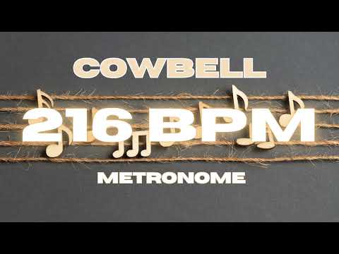 216 BPM - Cowbell Metronome