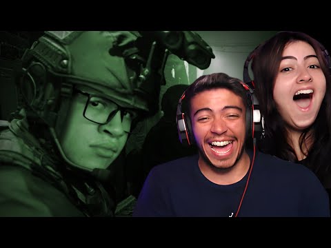(Games EduUu) CAÇA AO TERROR! - Call of Duty Modern Warfare | REACT