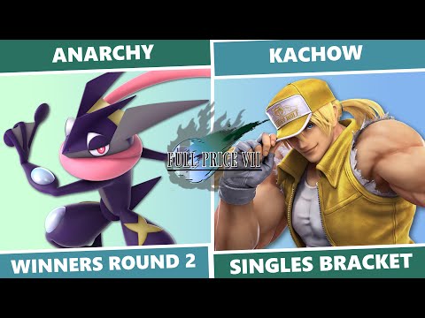 Full Price 7: Winners Round 2 - Anarchy (Greninja) Vs Kachow (Terry) SSBU Singles