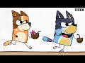BLUEY Mum And Dad Try To Escape CBeebies