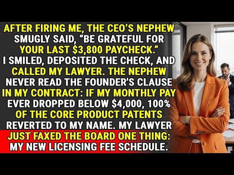 CEO's Nephew Fired Me? His $3,800 Check Triggered a Patent Reversion Clause!
