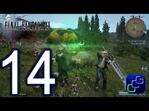 FINAL FANTASY XV PS4 Walkthrough - Part 14 - Beast Wallow in the Wetlands, Catch red frogs