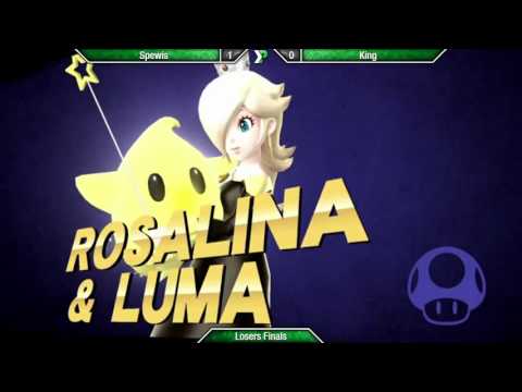 EVAC 19/8/16 - Spewis (Corrin) vs King (Rosalina) - Losers Finals - Smash 4