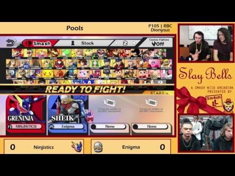 [Slay Bells Arcadian — 12/5/15] Pools: Ninjistics (Greninja) v. Enigma (Sheik)