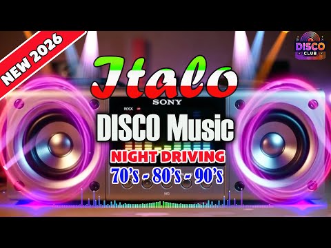 Driving Music Italo Disco |80s Love Disco Collection 💖 Romantic Euro Classics
